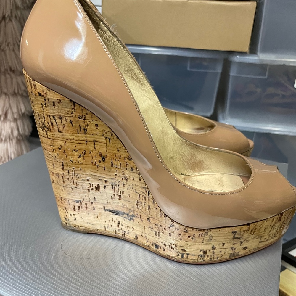 Christian Louboutin Wedge Heel